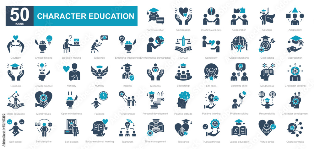 Character Education iconset Character Education iconset