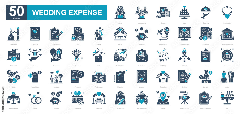 Wedding Expense iconset Wedding Expense iconset