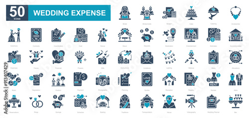 Wedding Expense iconset