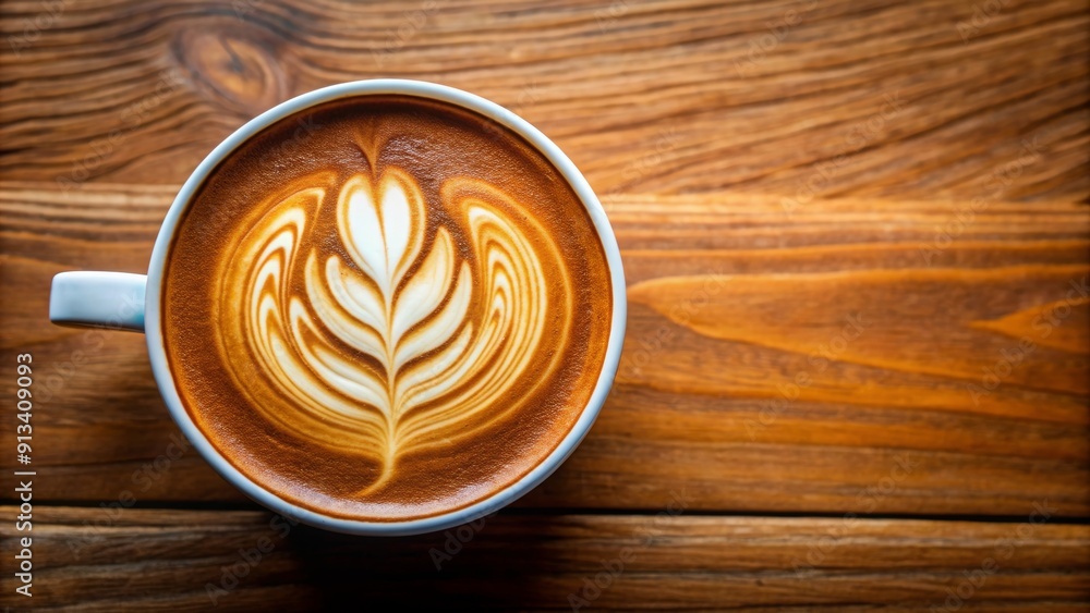 Foam latte art on coffee seen from above, coffee, cappuccino, latte, foam, drink, beverage, top view, latte art, cafe, barista Foam latte art on coffee seen from above, coffee, cappuccino, latte, foam, drink, beverage, top view, latte art, cafe, barista