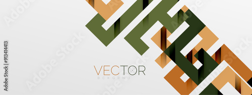 Color bend lines with shadow texture effect. Vector Illustration For Wallpaper, Banner, Background, Card, Book Illustration, landing page