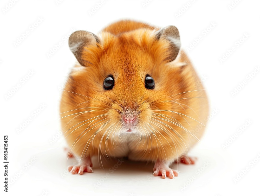 Hamster isolated on white background Hamster isolated on white background