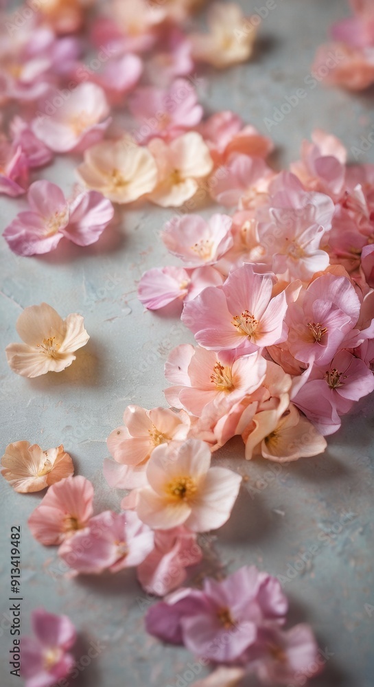 Pink rose petals Pink rose petals