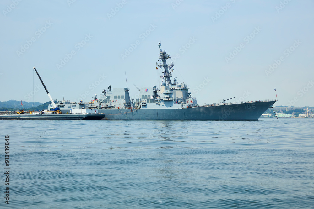 Battleships at Yokosuka Naval Base, USA.
アメリカ横須賀海軍基地の戦艦 Battleships at Yokosuka Naval Base, USA.
アメリカ横須賀海軍基地の戦艦