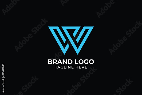 Letter W Abstract Logo Symbol. logo w, Letter W Abstract Logo Symbol