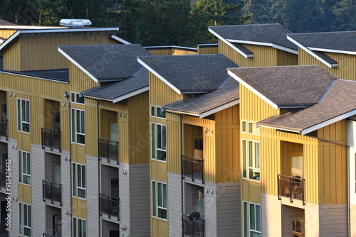 Modern condos in Issaquah City,  WA-USA