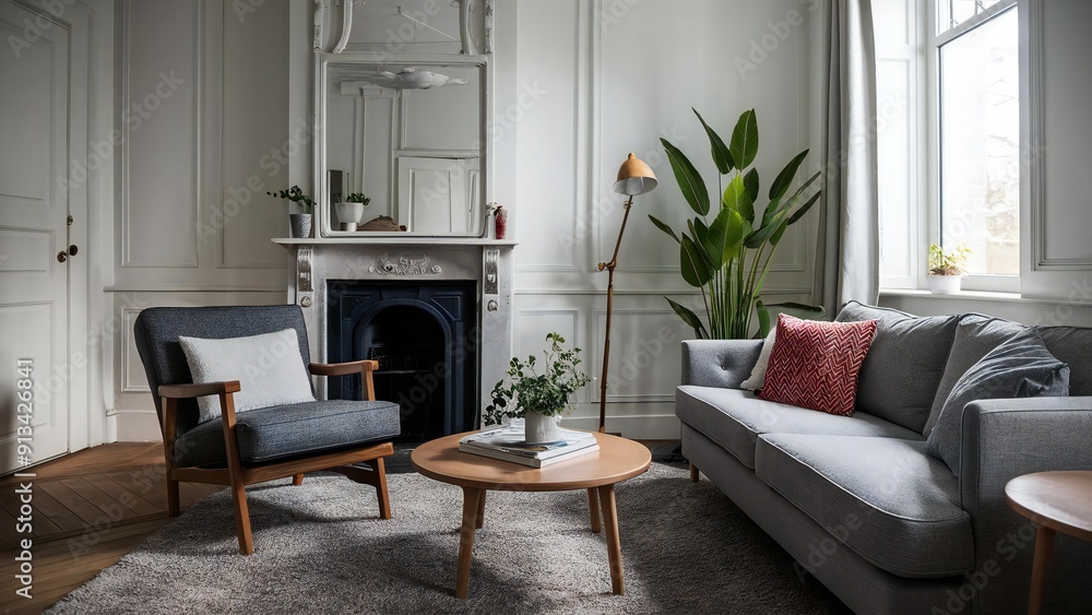 Obraz premium modern living room