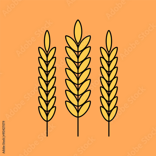 Wheat Illustration