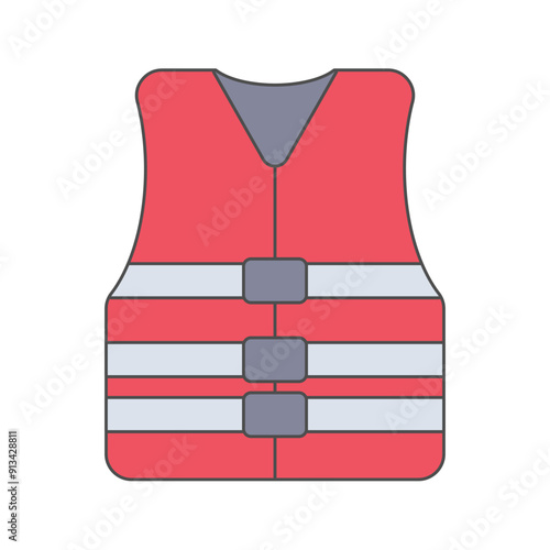Life Vest Illustration