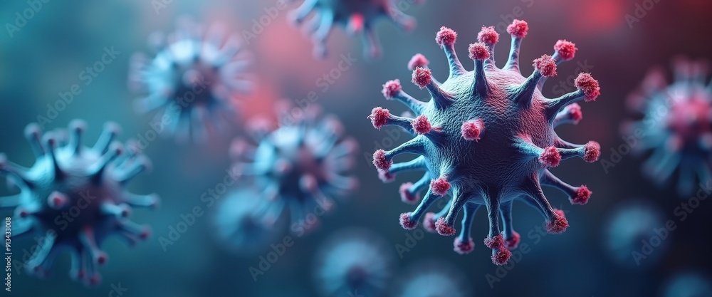 Coronavirus Closeup. Coronavirus Closeup.