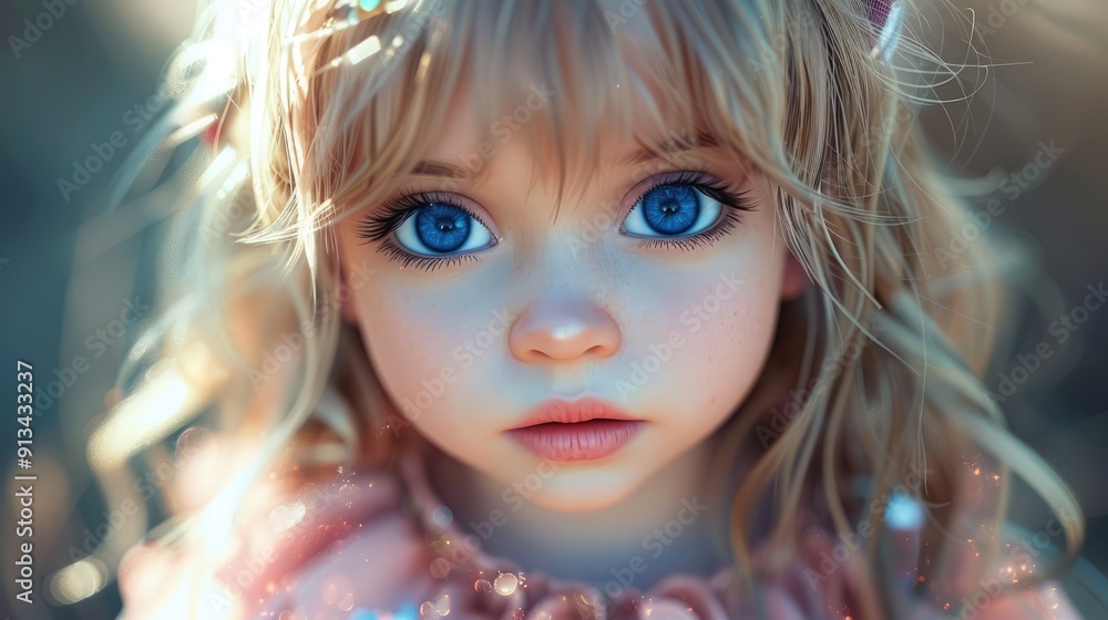 portrait of a little girl portrait of a little girl