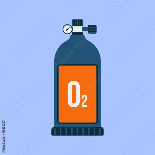 Oxygen Tube Illustration