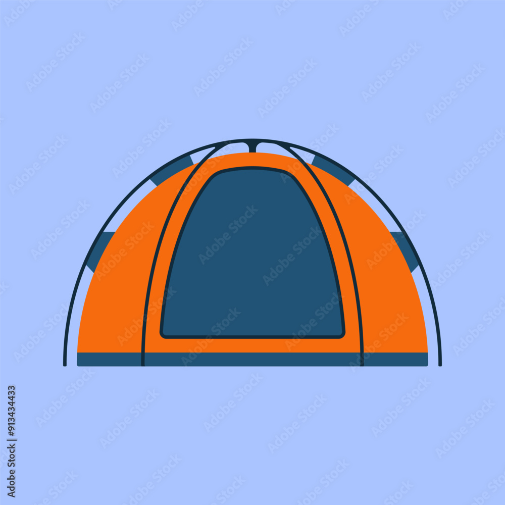 Tent Illustration Tent Illustration