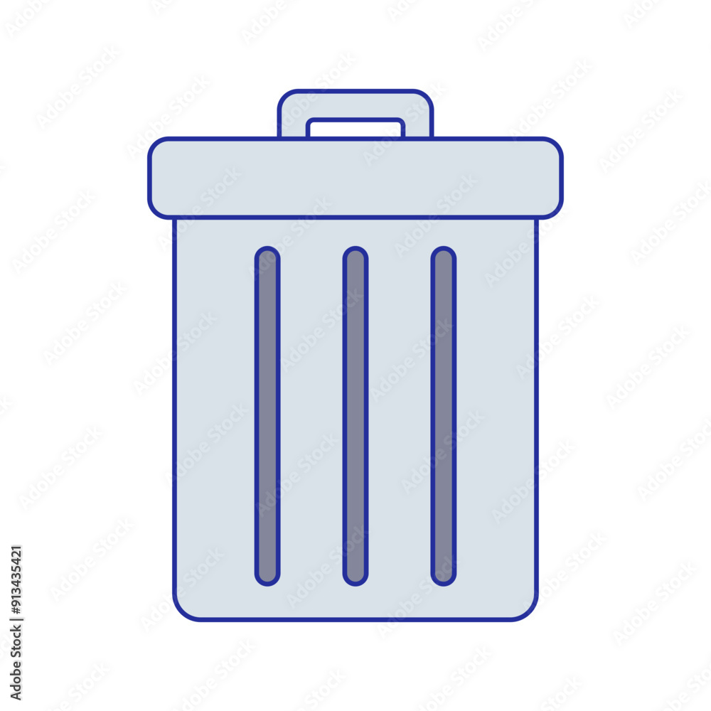 Kitchen Trash Can Illustration Kitchen Trash Can Illustration