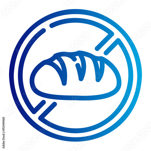 low carb Gradient icon