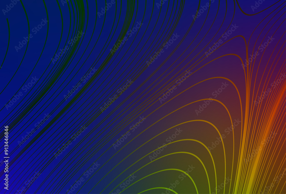 Dark Blue, Yellow vector glossy abstract background. Dark Blue, Yellow vector glossy abstract background.