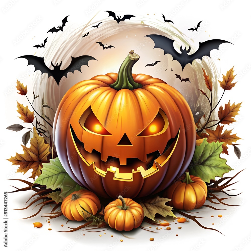 Scary and cool Halloween background Scary and cool Halloween background