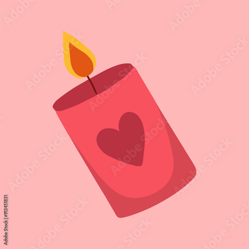 Candle Illustration
