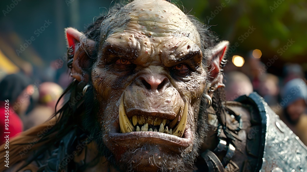 Orc Faces and Epic Battles Orc Faces and Epic Battles