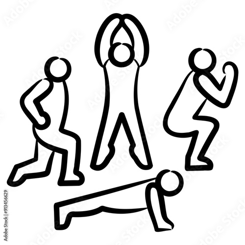 Circuit Training Icon