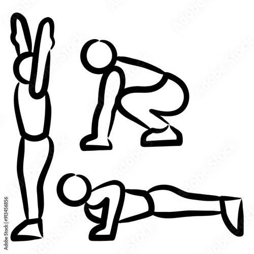 Burpees Icon