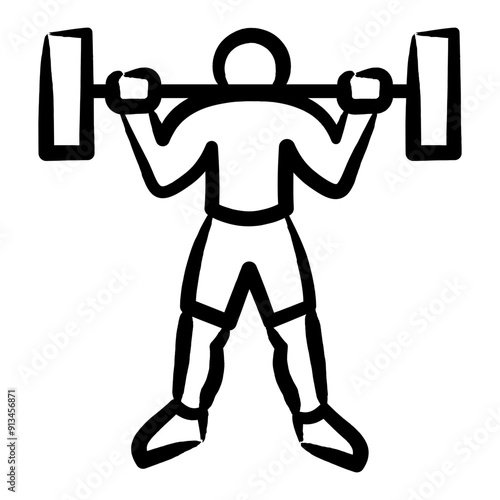 Shoulder Press Icon