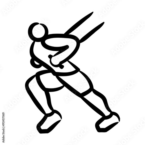 Trx Suspension Training Icon