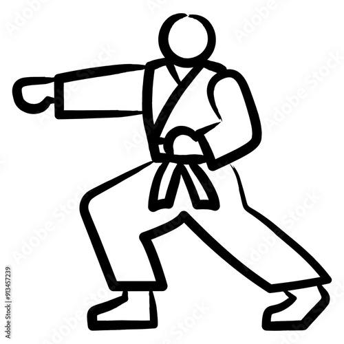 Martial Arts Training Icon
