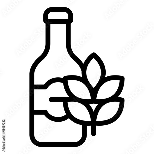 Wheat icon used as ingredient in beer.