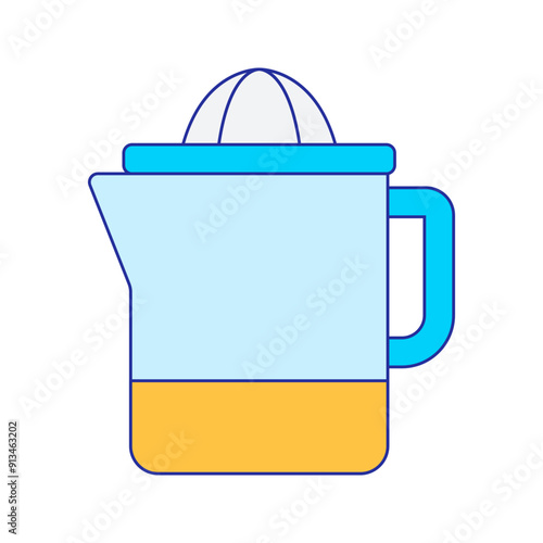 Orange Squeezer Illustration