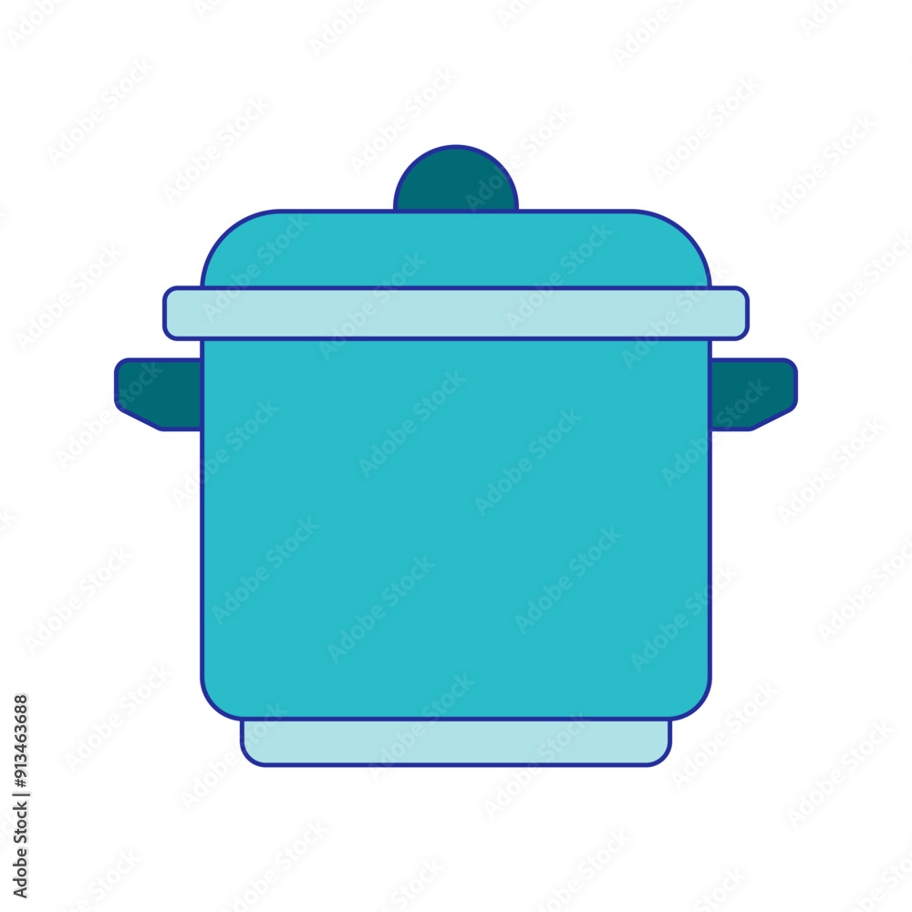 Pressure Cooker Illustration Pressure Cooker Illustration