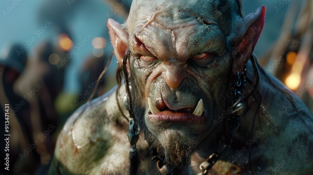 Orcs Amidst Majestic Mountains Orcs Amidst Majestic Mountains