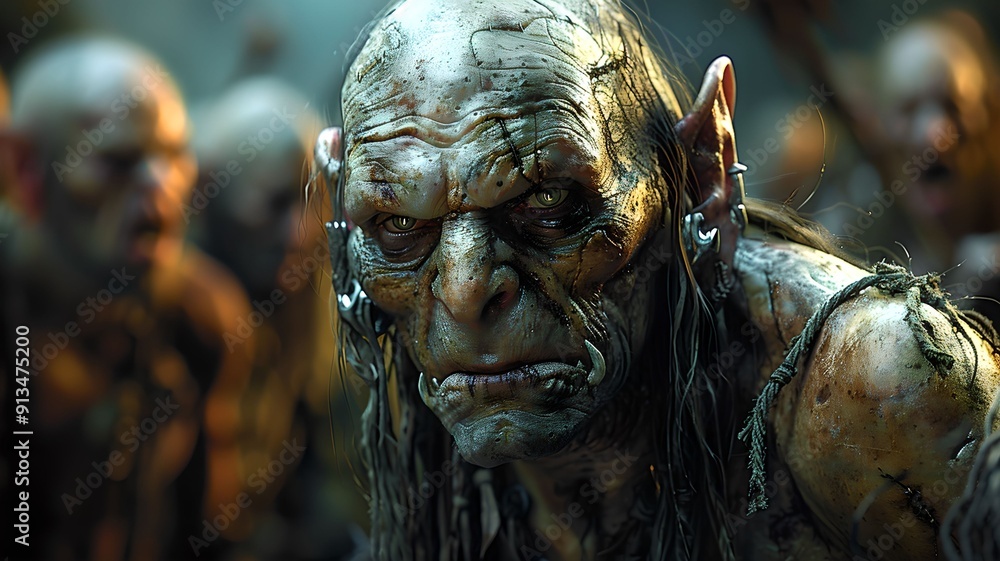 Battle-Hardened Orcs in Epic Warfare Battle-Hardened Orcs in Epic Warfare