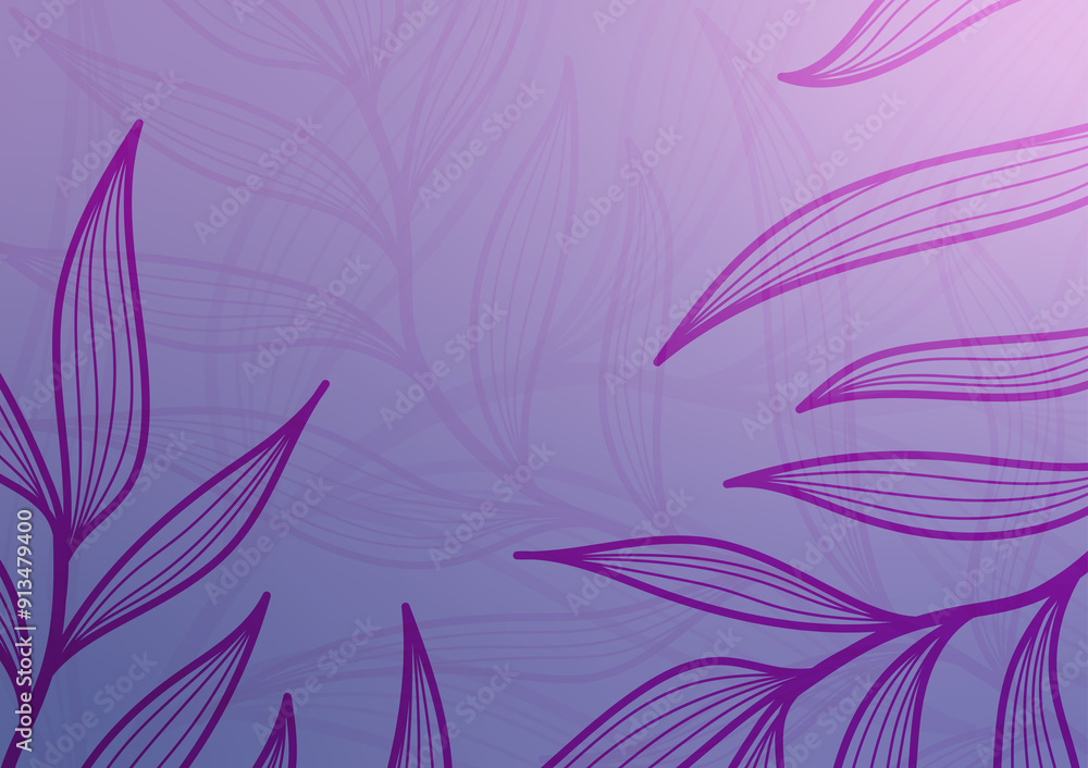 Fototapeta premium Art purple tropical flower soft background