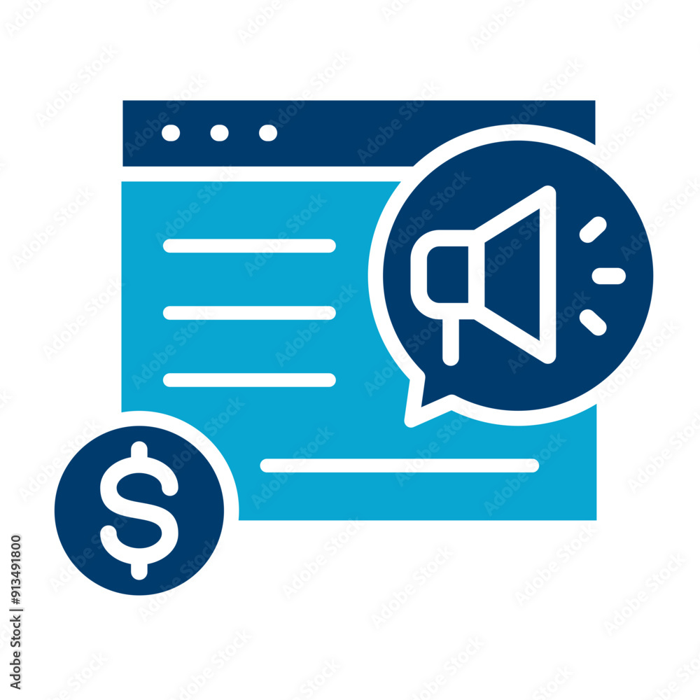 Native Advertising Icon Native Advertising Icon