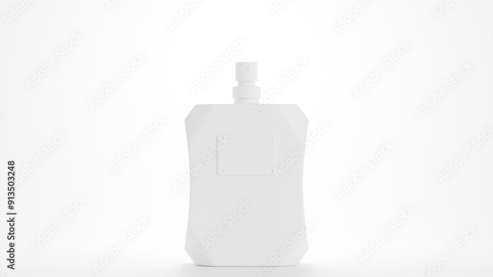 Elegant crystal bottle perfume design premium photo 3d render Elegant crystal bottle perfume design premium photo 3d render