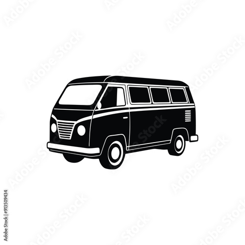 van illustration silhouette.eps