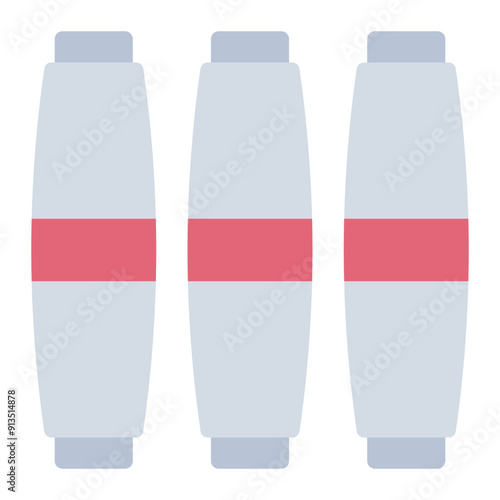 Candle pin bowling icon for a variation of the sport