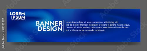 Create stunning ads and social media visuals with this sleek abstract mesh wave blur banner