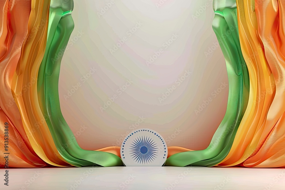 Indian Republic Day background and copy space, highly realistic, HD ...