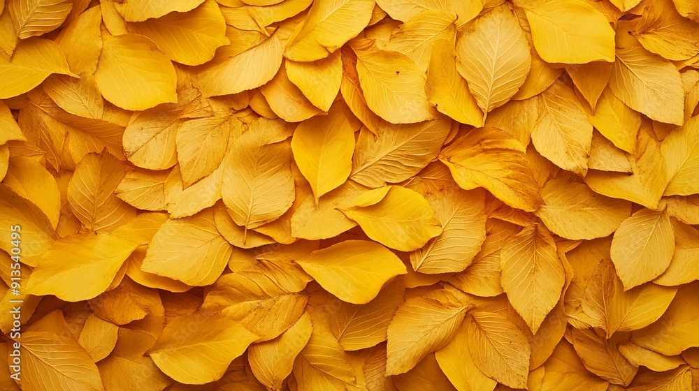 Yellow autumn leaves texture/background. Yellow autumn leaves texture/background.