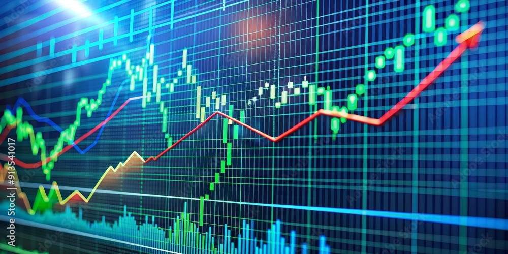 Upward Trend Stock Market Chart, Financial, Market Data, Investment, Growth Upward Trend Stock Market Chart, Financial, Market Data, Investment, Growth