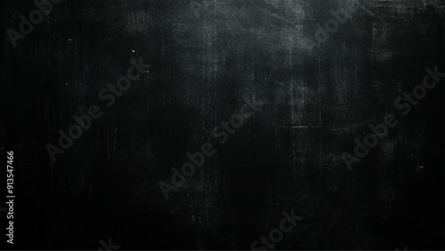 Black brick walls background and texture. The texture of the brick is black. Black rough concrete wall wide texture - dark grunge background