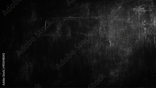 Grunge black shadow textured concrete, Real smudge black chalkboard texture in classroom school college concept kid dust map blackboard, 