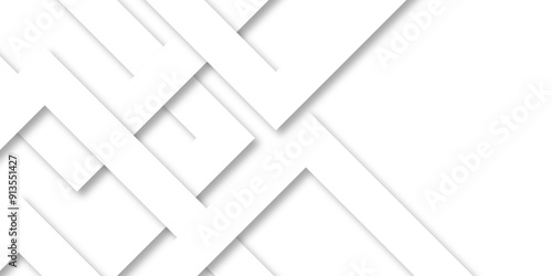 Abstract background with lines White background with diamond and triangle shapes layered in modern abstract pattern design Space design concept Suit for business, corporate, institution presentation.	