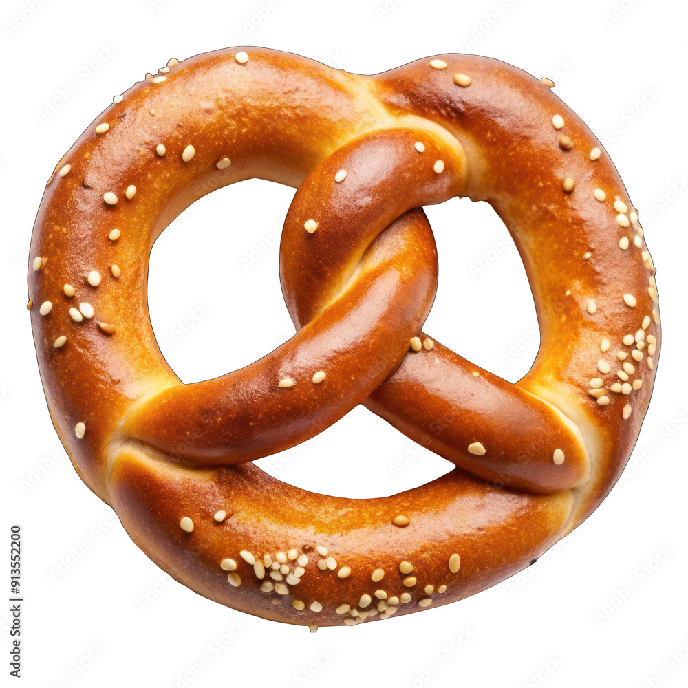 Pretzel isolated on transparent background Pretzel isolated on transparent background