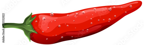Red Mexican Chili Pepper