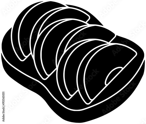toaster illustration breakfast silhouette welsh logo bread icon food outline toast tasty kitchen rarebit meal snack toasted morning lunch shape cooking eat egg for vector graphic background