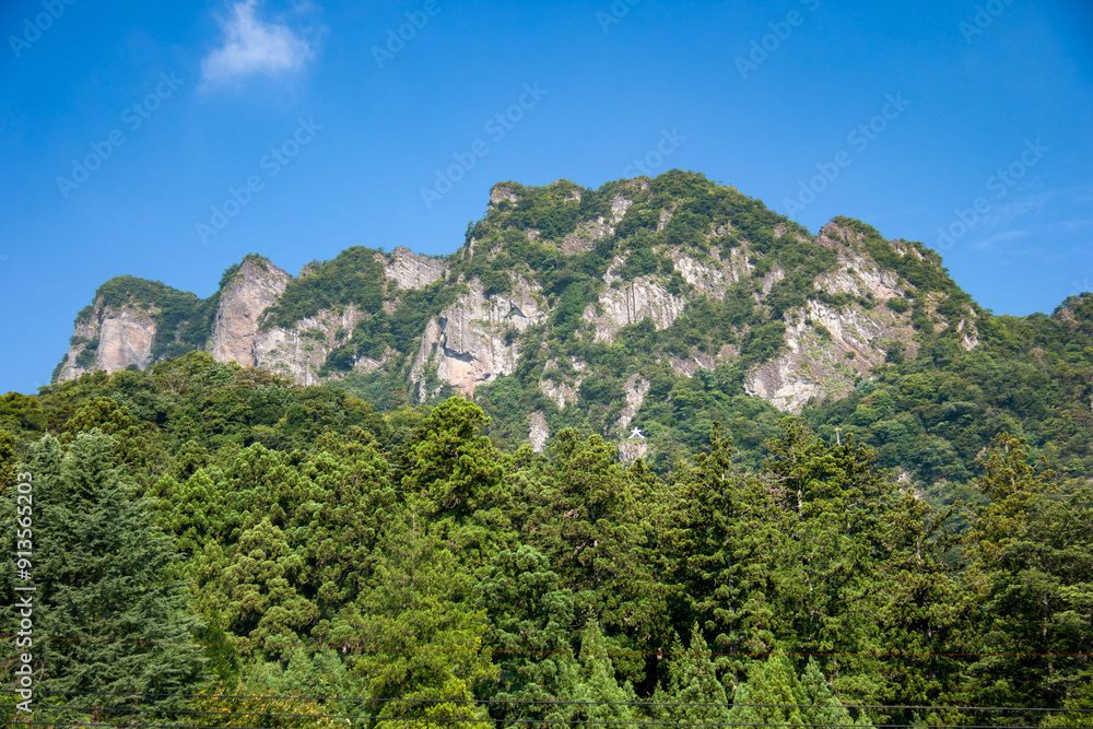 荒々しい妙義山の絶景 白雲山 群馬県 日本 荒々しい妙義山の絶景 白雲山 群馬県 日本