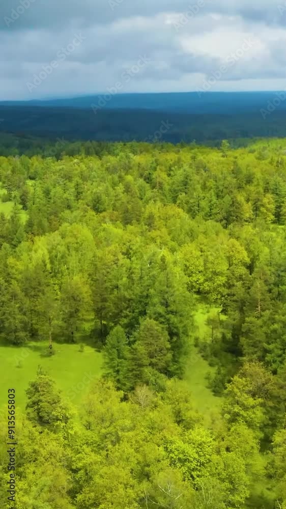Aerial view of rural area during summer Aerial view of rural area during summer